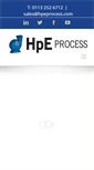 Mobile Screenshot of hpeprocess.com